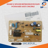 SHARP SJ-224M-SL S-J284M-SL SJ-285M-SS SJ-286M-SS & SINGER TF2280 TF2322 MAIN PCB BOARD PETI SEJUK A