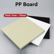 Black PP Board Sheet White Polypropylene Plastic Chopping Board 300*400mm 500*500mm DIY Fish Tank Pl