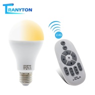Highlight E27 LED Bulb 7W 12W 2.4G Remote control Dimming,Timing, Energy-saving Light Bulb White/War