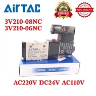 AirTAC 3V210-06-NC 3V210-08-NC Pneumatic 3/2 Way Solenoid Valve