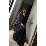 Daeo Abaya Set Khimar Jumbo | One set of abaya khimar triangle bandana