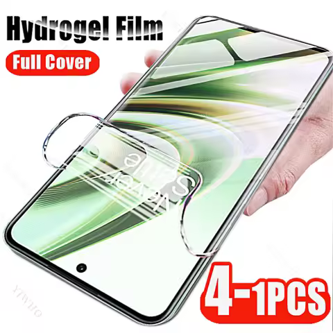 4-1pcs for OnePlus 10R 10T 10 9 9E 9R 9RT 8 8T+ 7 7T Pro 5G 5g Screen Protectors Transparent Hydroge