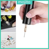 Mojito Small Size Cordless Power Drill With Multiple Drill Bit For DIY Crafting Resin Bead Drilling 