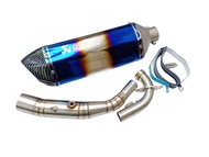 ชุดท่อ YAMAHA XMAX300 ปี 2021-2023 ท่อแต่ง Xmax300 ปี 2021-2023+ปลายAK18 นิ้ว