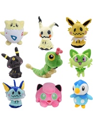 Đồ chơi nhồi bông Mimikyu Eevee 9", Caterpie 5", Togepi 6", Mimikyu Cos Umbreon 8", Shiny Jigglypuff