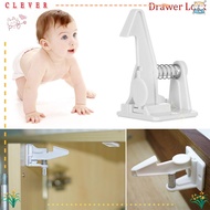 CLEVERHD 3/6Pcs Drawer Lock Cupboard Children Protection Invisible Closet Locker