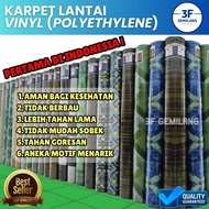 3F GMG - [PER MTR] - VINYL Floor Sticker POLYETHYLENE Width 1.2 meters Roll - Decorative Wallpaper