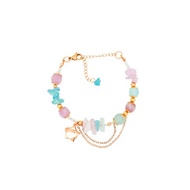 SB01 減壓幸運星天然水晶香薰手鏈