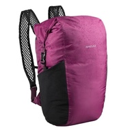 UNGU Decathlon Forclaz Backpack Travel Compact 20L Waterproof Purple 8560419