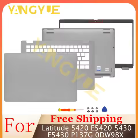 New Replace Laptop Case For Latitude 5420 E5420 5430 E5430 LCD Back Cover Front Bezel Palmrest Botto