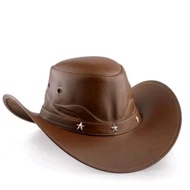 Cowboy hat/cowboy hat/leather cowboy hat hunting hat/hanging hat