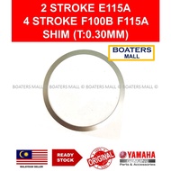 YAMAHA OUTBOARD 6E5-45567-40 SHIM (T:0.30MM) 2 STROKE E115A 4 STROKE F100B F115A F115B - BOATERS MAL