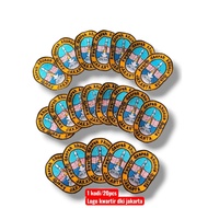 Wholesale 1kd/ 20pcs Badge Embroidery Logo Kwartir Dki Bet Emblem School Uniform Embroidery Kwartir 