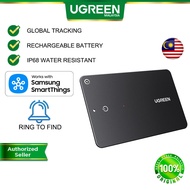 UGREEN Smart Finder Slim Card AirTag For Samsung SmartThings Find Bluetooth Tracker IP68 Rechargeabl