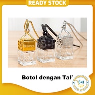 8ml Car Perfume Bottle with Tali empty glass bottle 801