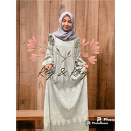 Azalea Dress Gamis Ceruty