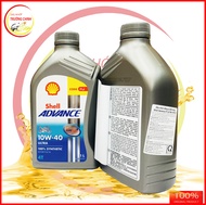 Nhớt Shell Advance Ultra 10W40 1L tem 2 lớp nhập khẩu