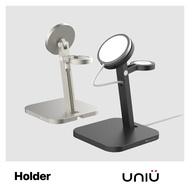 UNIU | Z2 Two-In-One Magnetic Bracket Compatible With MagSafe 25W & Apple Watch 5W