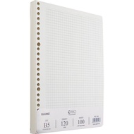 Caro KLONG B5 120/76 notebook insert - 100 sheets (200 pages); MS: 546