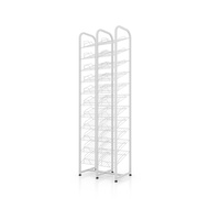 Kefva ชั้นวางกระดาษ A4 แบบคู่ 11 ชั้น ขนาด 28x49x150 cm ชั้นA4 ชั้นโชว์สินค้า ชั้นวางหน้าปกรายงาน ชั