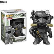 ❤ AERADA Funko Pop Fallout 4 Figure Model Radiation 4 Boy Pip Armor Outing Clothes Doll Action Figur