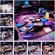 3D Bikini Genshin beauty sexy Carpet and rug Game otaku anime rug living room bedroom area soft carp