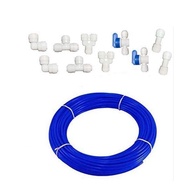 1/4 Inch O.D. Length 32.8ft(10 Meters) RO Water Tubing Hose Pipe for RO Water Purifiers System Easy