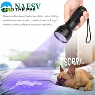 NAESV UV Led Torch, Purple Light 51 High-power LED UV Flashlight, Torch Light Shadowless Lamp Portab