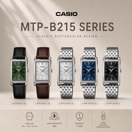 [Official Warranty] Casio Men's Watch MTP-B215D-1A 2A 7A 8A MTP-B215L-3A MTP-B215L-7A 39.7x26mm Wate