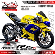 NEWEST FULL BODY DECAL STICKER ALL NEW YAMAHA R15 V4 Motif Yamaha MotoGP 2006 ROSSI VR-46 YZR M1