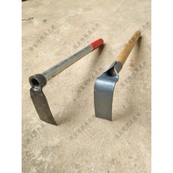 Small Small Hoe Portable Hoe Small Planer Hoe Flower Hoe Wooden Handle Handheld Small Hoe Digging Ba