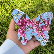 GOG  Butterfly Mirror Decoration Home Room Art Sticker Room Decor Stickers Decal Home Decor For Bedroom Bathroom Living Room Decor GO
