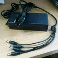 NEW [ Cable ] Mall Adaptor 12v 5a for 4 cctv cameras + 4 branch squid Cable