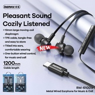 Remax RM-616a Metal Wired Earphone for Music &amp; Call