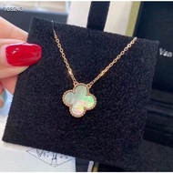 Four-leaf clover necklace