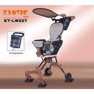 Magic Stroller Cabin Size Exotic Lw 226 (Without Canopy)/Lw 227 (With Canopy) // Stroller Cabin Size 2-way (Kids Gift)