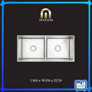MUUD MKS 9645 Single Bowl Undermount Stainless Steel Kitchen Sink