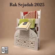 UMAKE Rak Sejadah dan Quran 2 in 1 | Rak Mukena & Prayer Mat Hanger / Quran Holder / Mukena Hanger