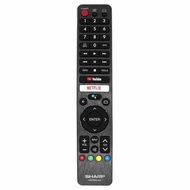 replace   GB326WJSA For  Netflix AQUOS Smart Voice LCD TV Remote Control GB346WJSA 4T-C50BJ3T 2T-C50