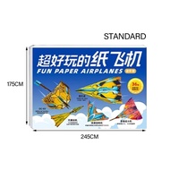 Buku Origami Pesawat Kertas DIY Papercraft Mainan Edukasi Anak Montessori