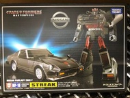 全新未開封 Transformers 變形金剛 Takara Tomy Masterpiece Nissan Fairlady 280Z-T MP-18 MP18 Streak 