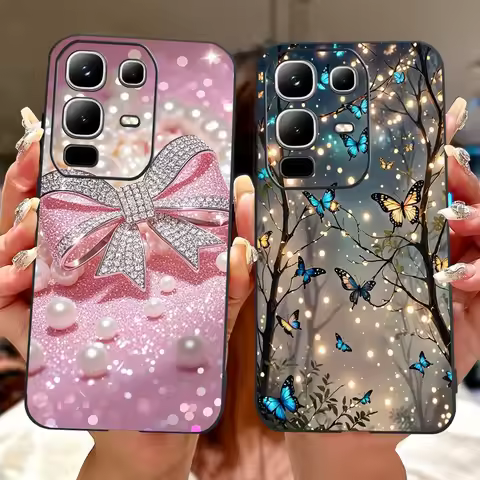 For Infinix Note 50S 5G Case X6870 New Luxury Painted Cover Soft Silicone Phone Case For Infinix Not