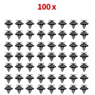100Pcs Door Panel Clip with Seal Ring Fastener Clips For BMW E36 E39 E88 F45 E46 E90 E91 F32 F33 F82