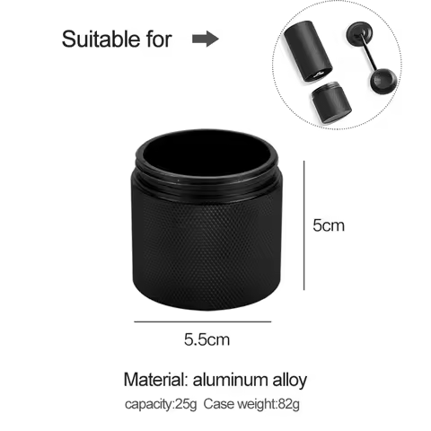 Powder case for Manual Coffee Grinder,aluminium alloy,Upgraded CNC Grinding Core Bearing Coffee Bean