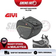 GIVI EA135 Scooter Tunnel Bag - 15L with Rain Cover & Side Pockets | Sheng Fatt