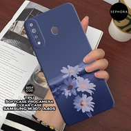 Samsung M30 Case Latest A40S/ - Fashion Flower Case - Samsung M30 Softcase A40S/ - Pro Camera Case -