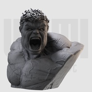 Green Groot Hulkbuster 1/10 Resin 3D Printed Marvel Model 16GK White Mold Display Statue Collectible