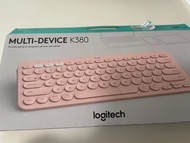 logitech k380 keyboard pink 粉紅色鍵盤