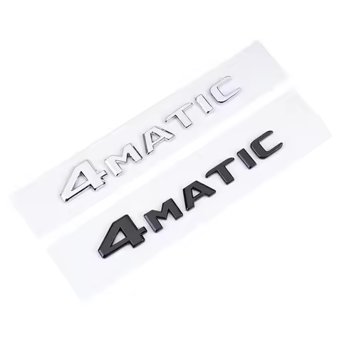 3D ABS Tail Trunk Letters Logo Emblem Badge Sticker forMercedes Benz GLA Class 4MATIC X156 H247 45 G