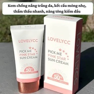 Kem Chống Nắng Lovelycc Pink Star Sun Cream 50ml